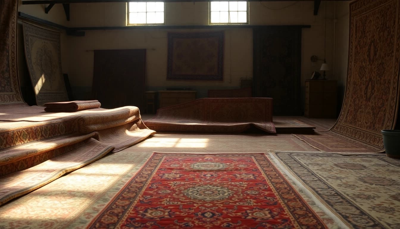 Revitalize your rugs with expert Restauro Tappeti milano services, showcasing traditional craftsmanship and vibrant patterns.
