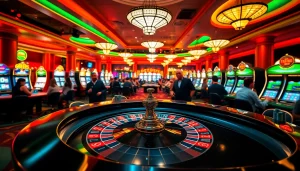 Experience the thrill of thabet web with vibrant casino tables and engaging gameplay.