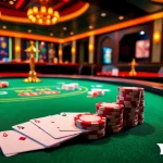 Engaging scene of a luxurious casino highlighting đăng nhập vipwin at a poker table with vibrant gaming elements.