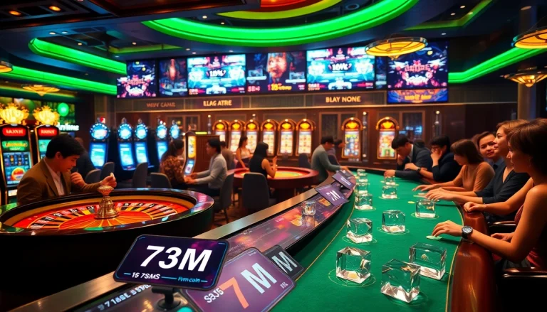 Experience the excitement of 7m cn gaming at a high-stakes casino table with cards and chips.