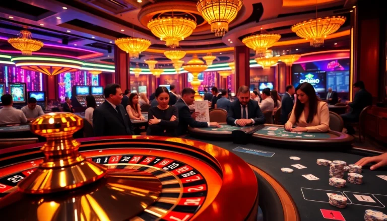 Join the excitement of gambling at https://kjc.pizza/ with vibrant roulette wheels and card games.
