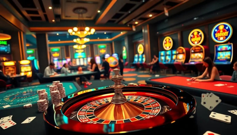 Experience the excitement of https://jun88buzz.info/ with professional gambling at an upscale casino scene.