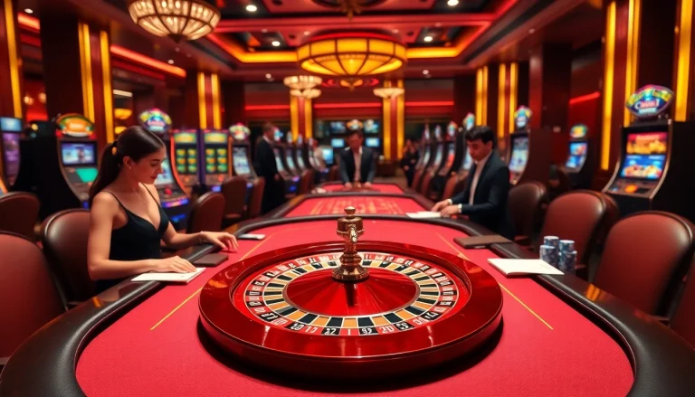 Experience the thrilling atmosphere at https://lu88.us.org/ with vibrant casino tables and engaging online gaming.