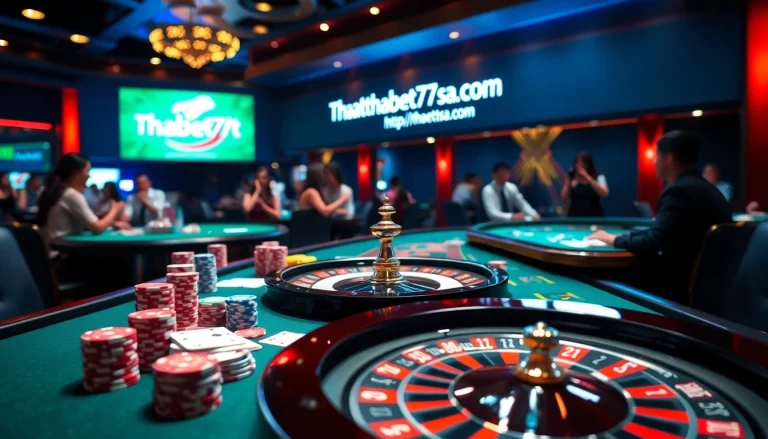 Experience the thrill of gaming at https://thabet77.sa.com/ with vibrant casino tables and exciting gameplay.