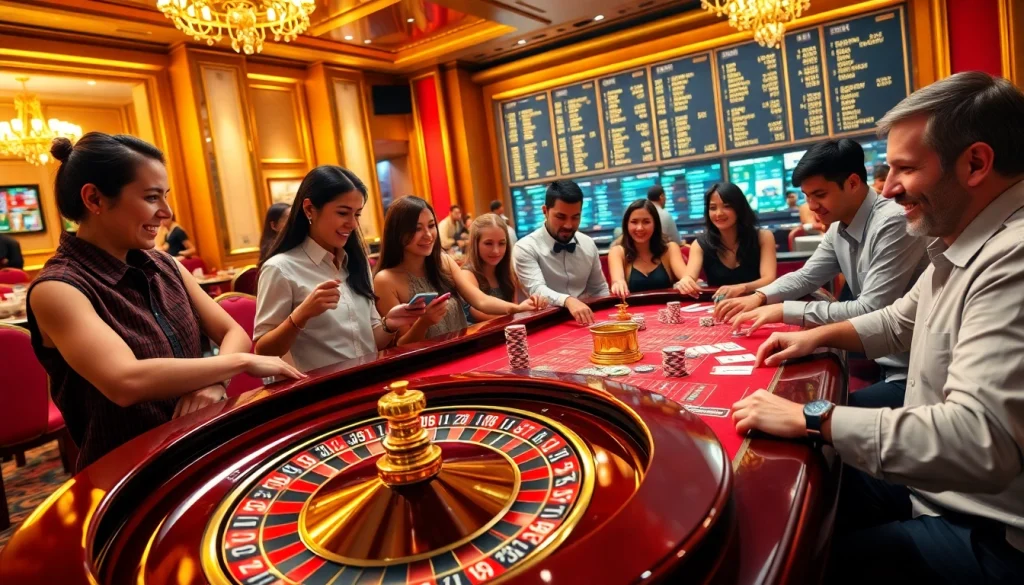 Experience the thrill of uk88 sport with vibrant casino action featuring roulette, poker, and sports betting excitement.