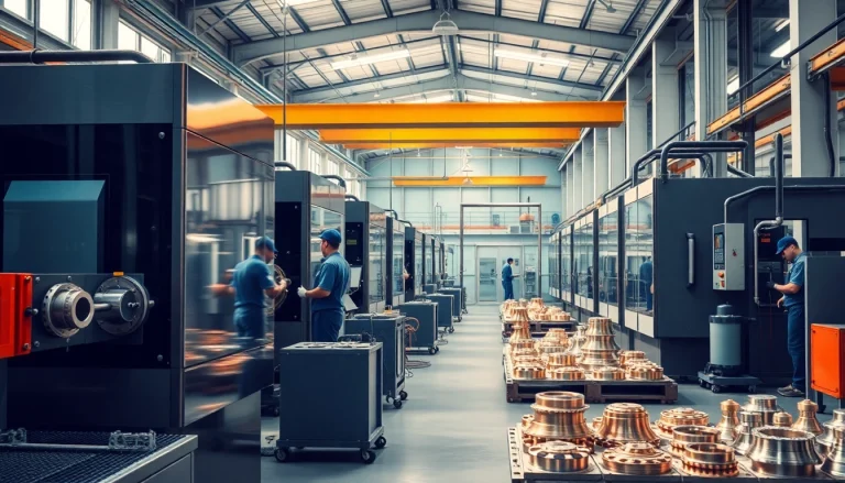 High pressure diecasting Malaysia facility showcasing advanced machinery and skilled technicians.