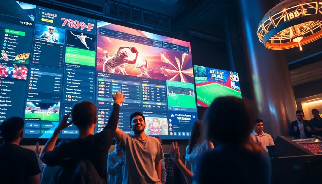 Exciting online gaming experience showcasing 789f sports betting and casino.