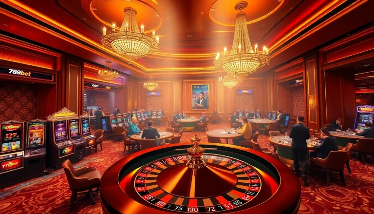 Experience the thrilling ambiance of 789bet vip casino with luxurious tables and high-stakes action.