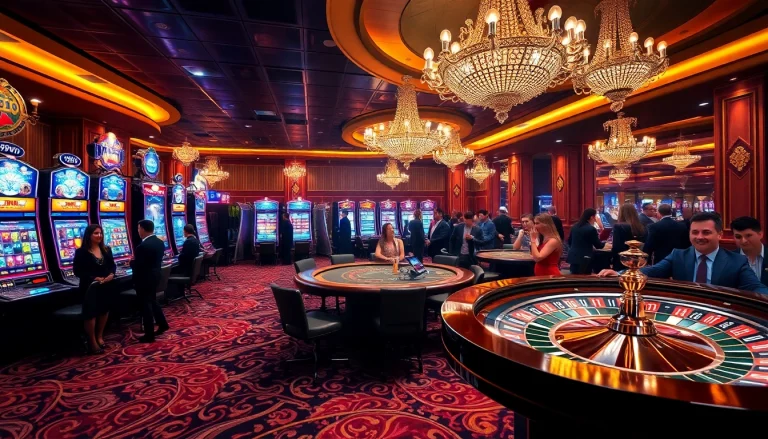 Experience the thrill of winning at 99WIN's luxurious casino gaming floor.