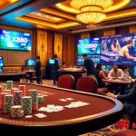 Experience thrilling bets on casino tables at https://xx88.pro/ with vibrant poker chips and games.