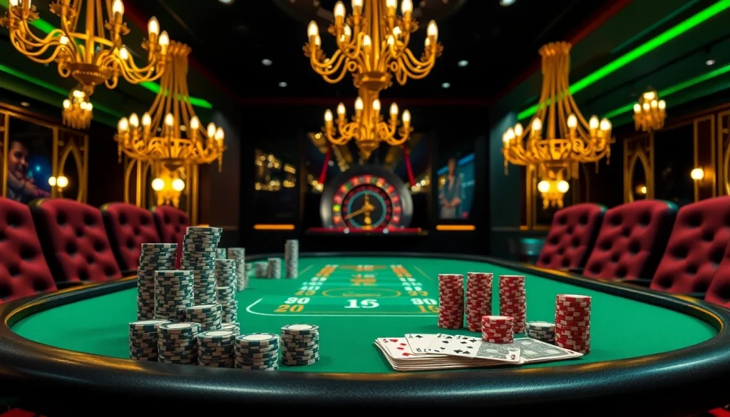 Experience thrilling poker action at https://uu88games.com/ with luxurious casino settings and vibrant game elements.
