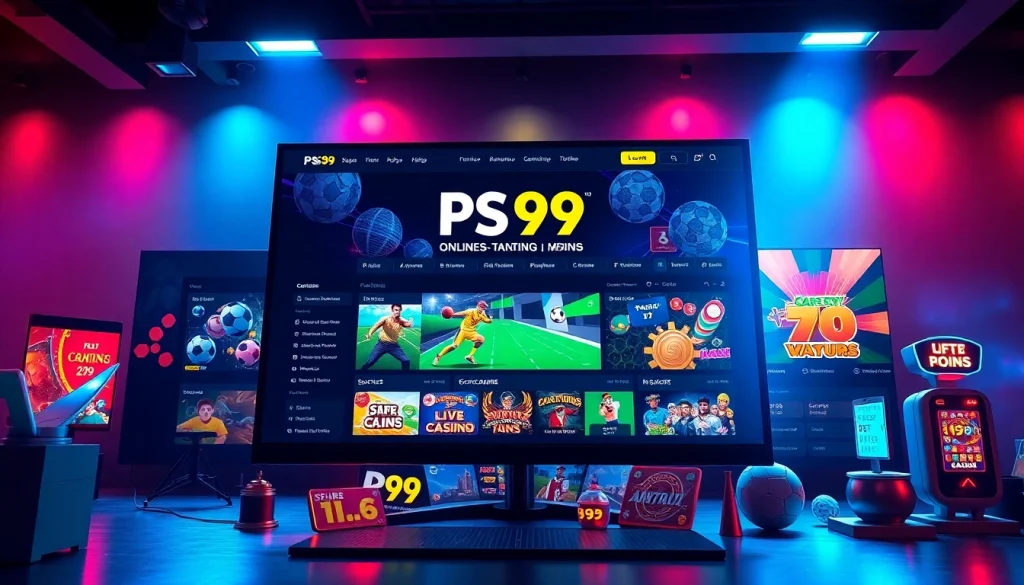 Explore the exciting features of PS99, a leading online gaming platform for sports betting and live casino.