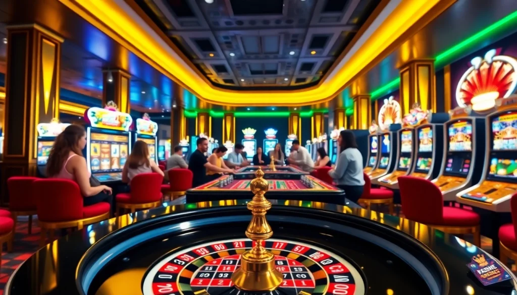 Experience the excitement of RR 88 at a lively online casino with roulette and vibrant players.