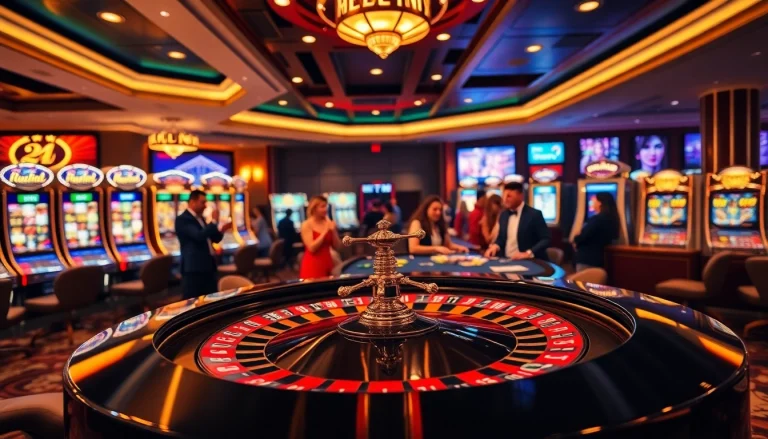 Engaging players at mk8th.net while enjoying roulette and slot machines with vibrant colors.