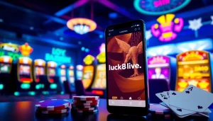 Explore the immersive gaming experience on luck8win.live with dynamic online casino environment.