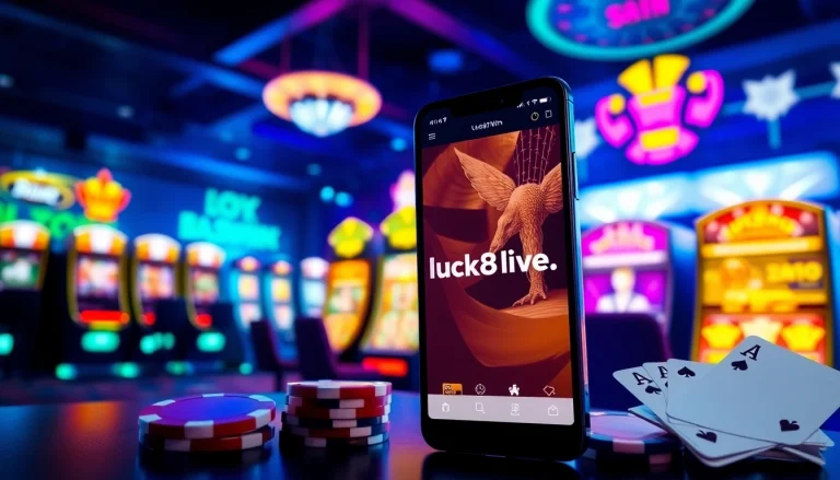 Explore the immersive gaming experience on luck8win.live with dynamic online casino environment.