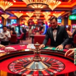 Players at the MM88 casino engage in lively roulette betting with colorful chips.