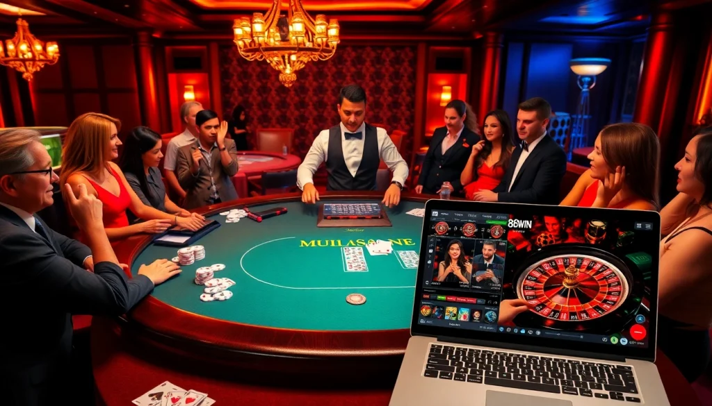 Experience the excitement of gambling with 98WIN at a luxurious blackjack table.