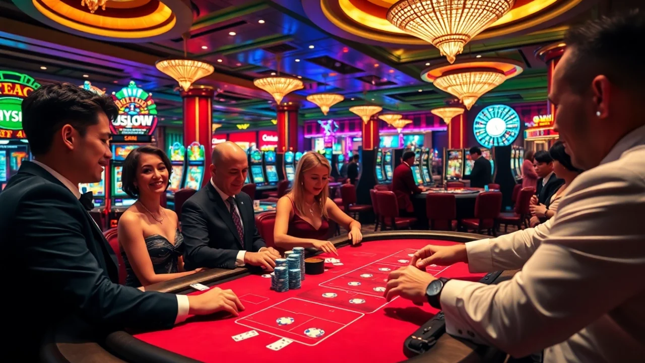Experience the excitement of gambling at 58win with luxury casino games and vibrant tables.