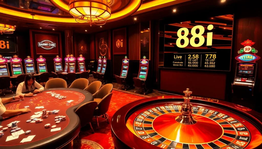 Experience the thrill of gaming at the casino with top 88i strategies for winning.