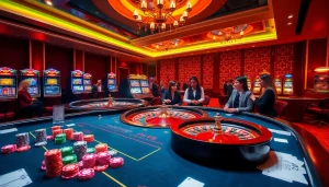 Experience the excitement of casino gaming at trang chủ PS99 with vibrant tables and engaging gameplay.