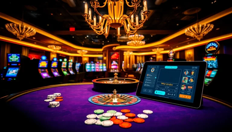 Experience excitement at a poker table featuring s8-themed chips and high-stakes gameplay.