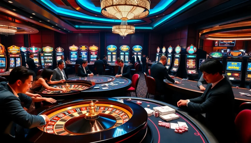 Experience the excitement of winning at https://nk88.us.com/ with vibrant casino tables and thrilling games.