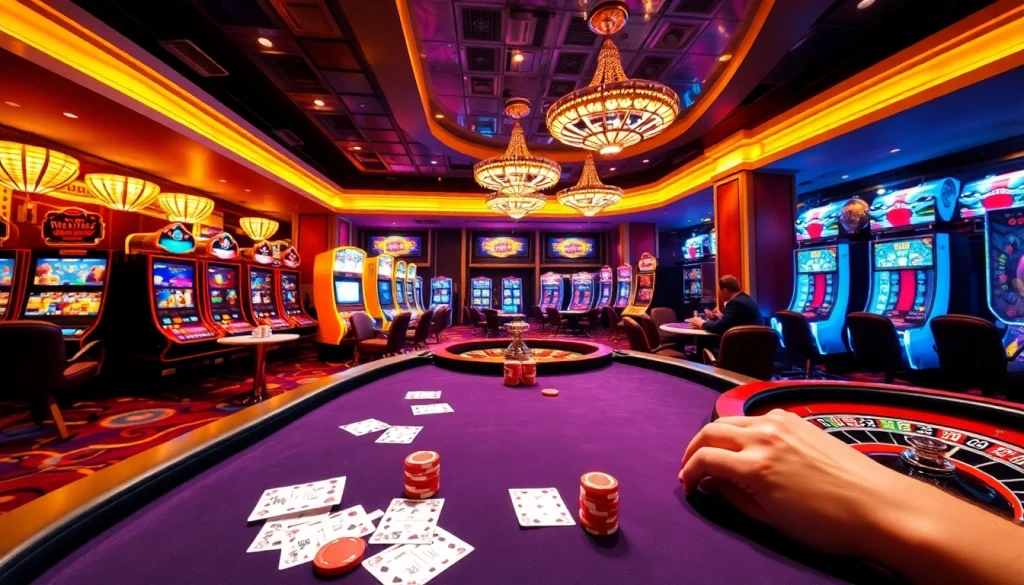 Experience the thrilling moments at win55 club with engaging poker action and vibrant casino visuals.