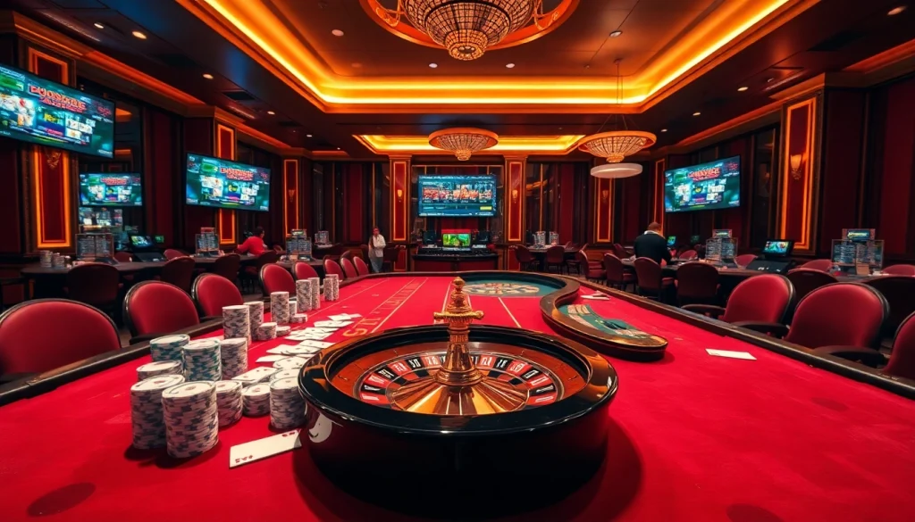 Engage in exciting gameplay at https://gamemanclub.wiki, showcasing casino elements and poker action.