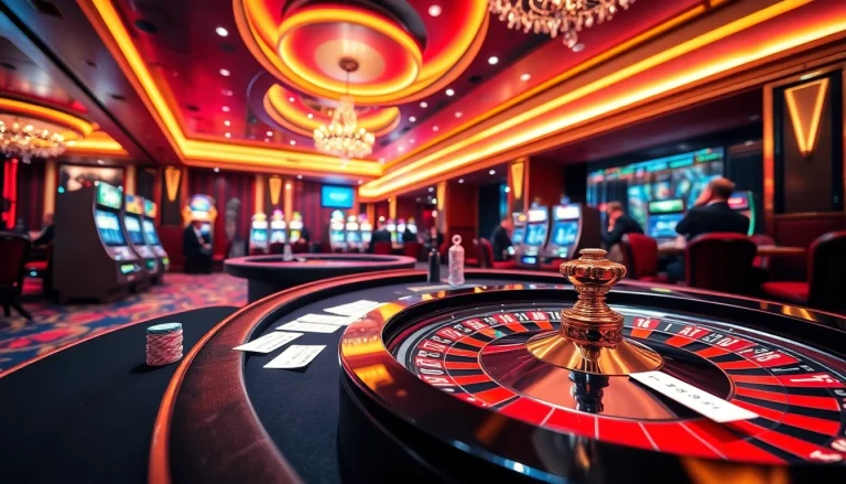 Experience the excitement of Keonhacai Bet88 in a luxurious casino setting filled with vibrant games and betting activities.
