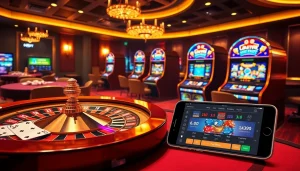 Experience thrilling online gaming at PG88 with vibrant casino elements and professional atmosphere.