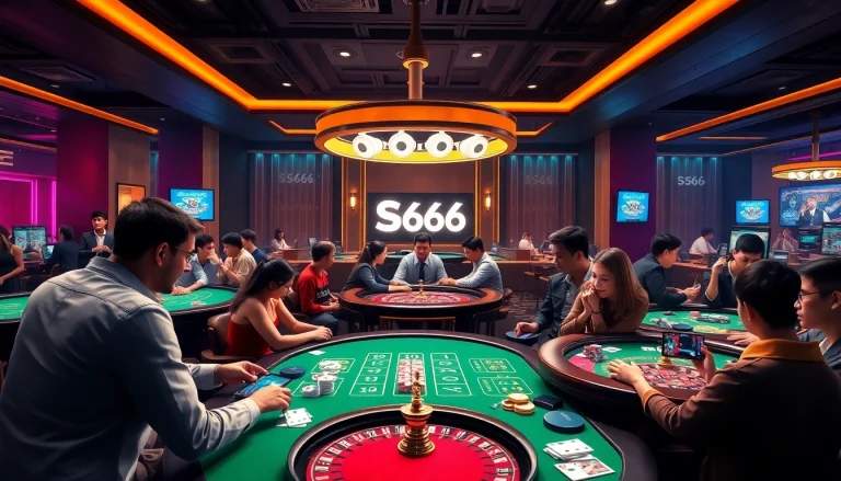 Experience the vibrant online gambling world at S666.nyc, showcasing engaging games and a trustworthy platform.