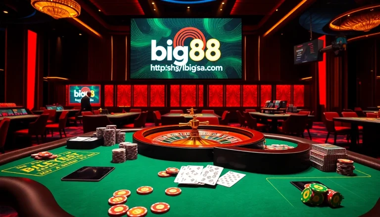 Experience thrilling gameplay at https://big88.sa.com with vibrant casino tables and engaging players.