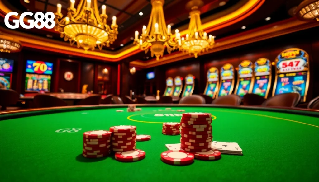 Experience the thrill of winning at GG88, the premier online casino with poker tables and exciting games.