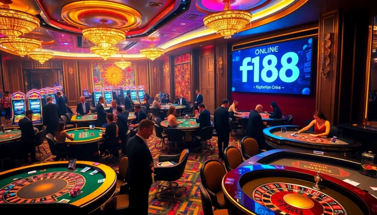 Engage in thrilling gaming action at the f168 đăng nhập online casino, experiencing excitement and luxury.