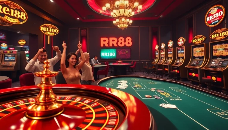 Engage with the exhilarating world of RR88, showcasing thrilling casino excitement and sophisticated betting.