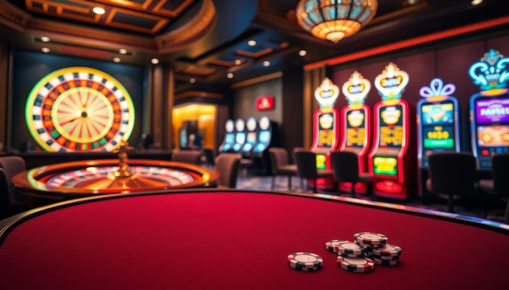 Experience thrilling gameplay at https://vj88.online/ with vibrant slot machines and professional poker tables.