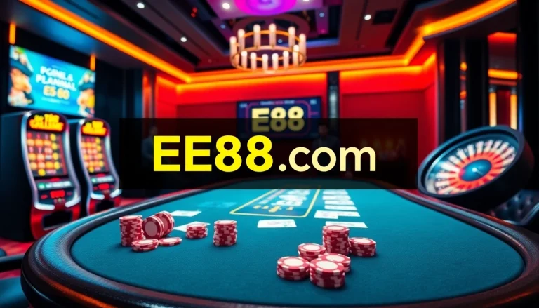 Experience the excitement of EE88 com with engaging poker games and luxurious casino features.