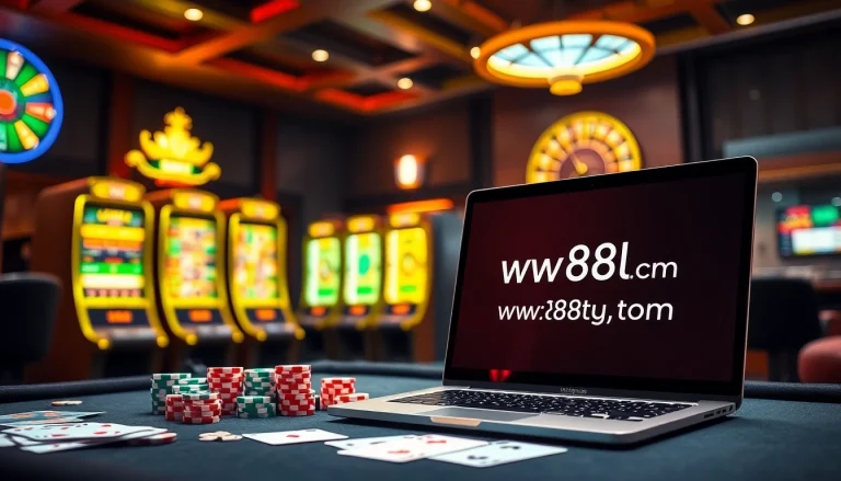 Experience the excitement of online gambling at http://ww88tg.com/ with vibrant casino elements and luxurious atmosphere.