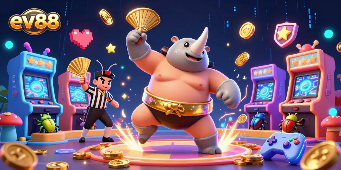 Explore thrilling wins at ev88 with dynamic online gameplay featuring vibrant casino-themed characters.