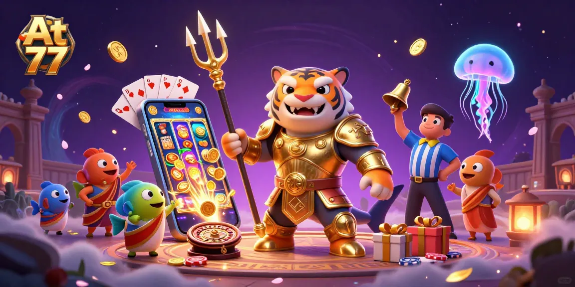 Spin and win with At 77's vibrant underwater casino featuring thrilling slot games.